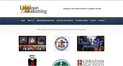 Desktop Screenshot of loudounawakening.org